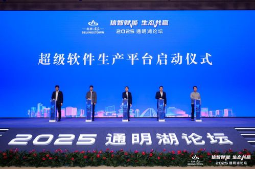 信智賦能 生態(tài)共贏 2025通明湖論壇在北京亦莊盛大開(kāi)幕，共繪軟件產(chǎn)業(yè)發(fā)展新藍(lán)圖